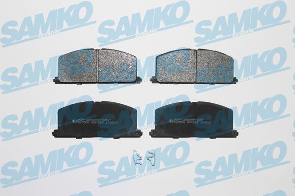 Samko 5SP268 Тормозные колодки дисковые, комплект 5SP268: Отличная цена - Купить в Польше на 2407.PL!