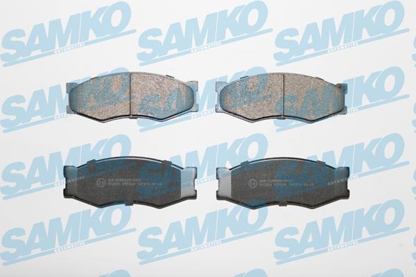 Samko 5SP264 Тормозные колодки дисковые, комплект 5SP264: Отличная цена - Купить в Польше на 2407.PL!