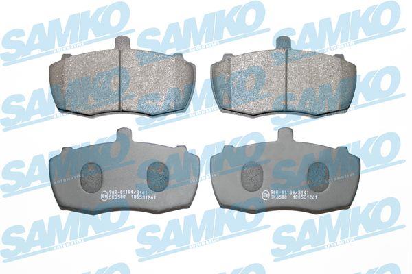 Samko 5SP261 Тормозные колодки дисковые, комплект 5SP261: Купить в Польше - Отличная цена на 2407.PL!