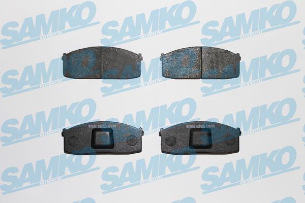 Samko 5SP255 Тормозные колодки дисковые, комплект 5SP255: Отличная цена - Купить в Польше на 2407.PL!