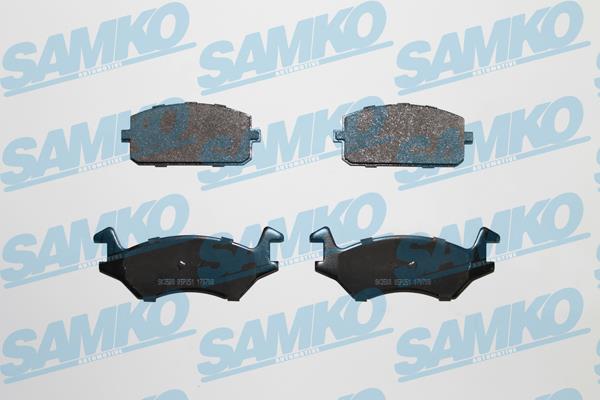 Samko 5SP251 Тормозные колодки дисковые, комплект 5SP251: Отличная цена - Купить в Польше на 2407.PL!
