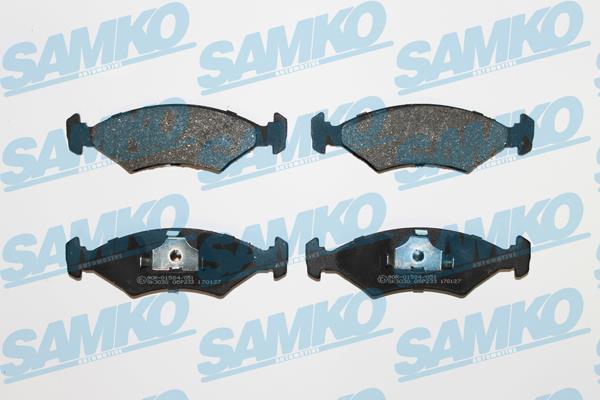 Samko 5SP233 Тормозные колодки дисковые, комплект 5SP233: Отличная цена - Купить в Польше на 2407.PL!