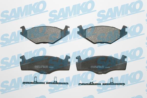 Samko 5SP225 Тормозные колодки дисковые, комплект 5SP225: Отличная цена - Купить в Польше на 2407.PL!