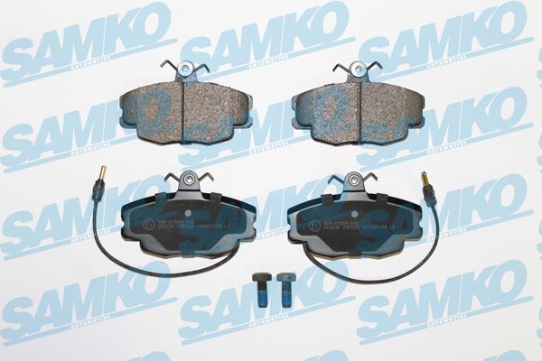 Samko 5SP220 Тормозные колодки дисковые, комплект 5SP220: Отличная цена - Купить в Польше на 2407.PL!