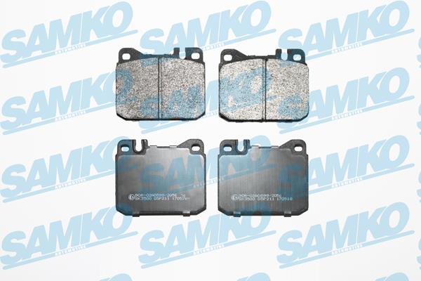 Samko 5SP211 Brake Pad Set, disc brake 5SP211: Buy near me in Poland at 2407.PL - Good price!