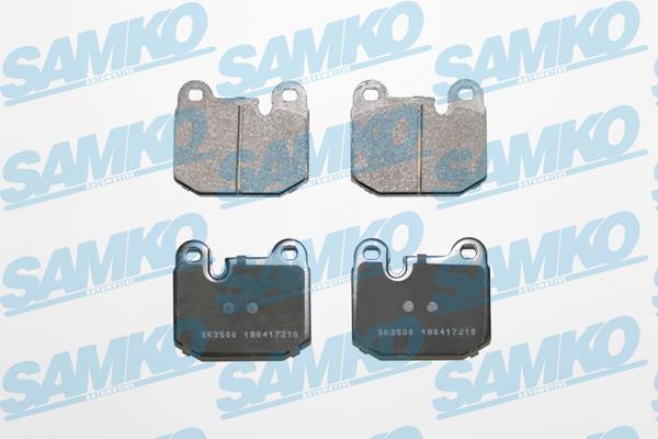 Samko 5SP210 Тормозные колодки дисковые, комплект 5SP210: Отличная цена - Купить в Польше на 2407.PL!