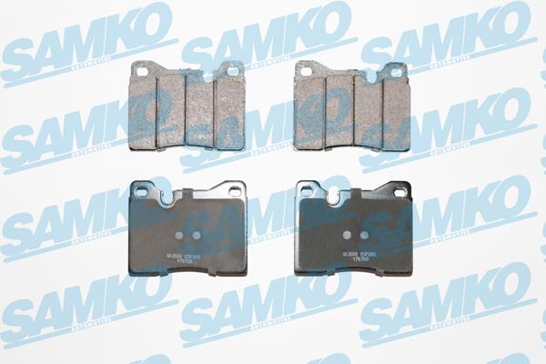 Samko 5SP208 Brake Pad Set, disc brake 5SP208: Buy near me in Poland at 2407.PL - Good price!