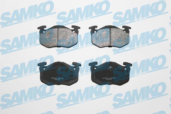 Samko 5SP201 Тормозные колодки дисковые, комплект 5SP201: Отличная цена - Купить в Польше на 2407.PL!
