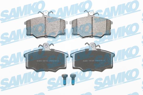 Samko 5SP188 Тормозные колодки дисковые, комплект 5SP188: Отличная цена - Купить в Польше на 2407.PL!