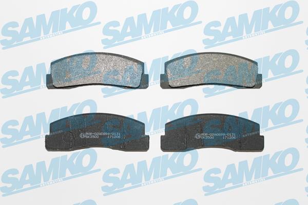 Samko 5SP179 Тормозные колодки дисковые, комплект 5SP179: Отличная цена - Купить в Польше на 2407.PL!