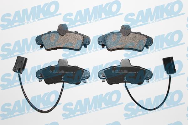 Samko 5SP1668 Brake Pad Set, disc brake 5SP1668: Buy near me in Poland at 2407.PL - Good price!