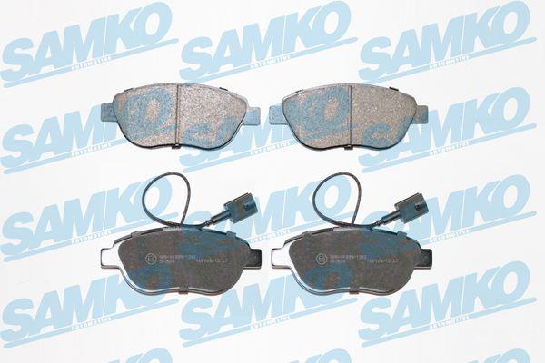 Samko 5SP1657 Тормозные колодки дисковые, комплект 5SP1657: Отличная цена - Купить в Польше на 2407.PL!