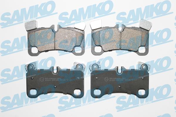 Samko 5SP1655 Гальмівні колодки, комплект 5SP1655: Приваблива ціна - Купити у Польщі на 2407.PL!