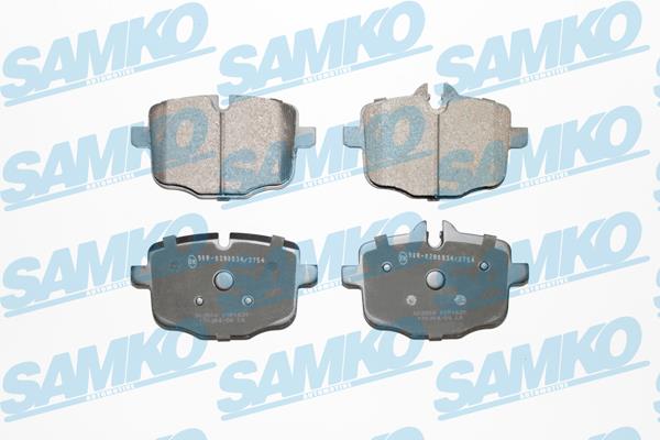 Samko 5SP1631 Тормозные колодки дисковые, комплект 5SP1631: Отличная цена - Купить в Польше на 2407.PL!