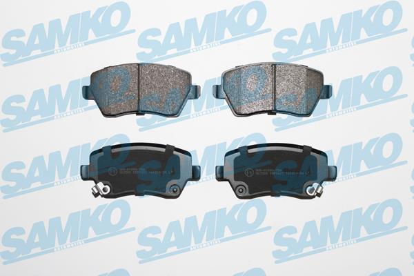 Samko 5SP1621 Тормозные колодки дисковые, комплект 5SP1621: Отличная цена - Купить в Польше на 2407.PL!