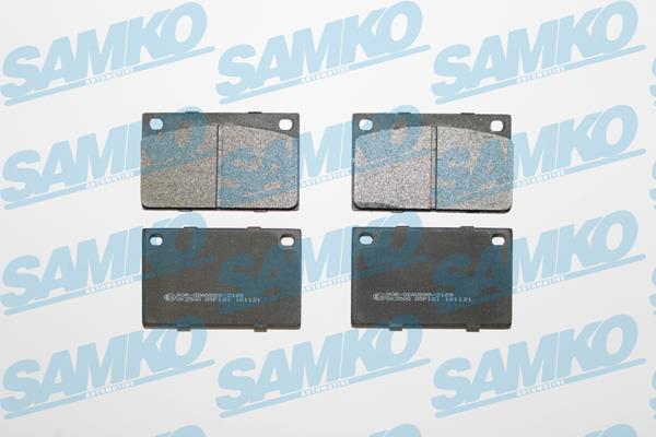 Samko 5SP161 Тормозные колодки дисковые, комплект 5SP161: Отличная цена - Купить в Польше на 2407.PL!