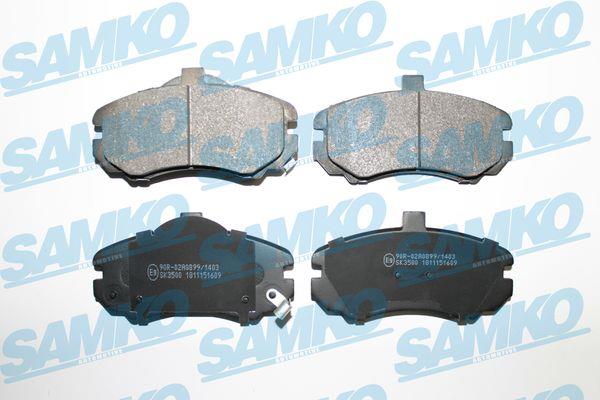 Samko 5SP1609 Brake Pad Set, disc brake 5SP1609: Buy near me in Poland at 2407.PL - Good price!