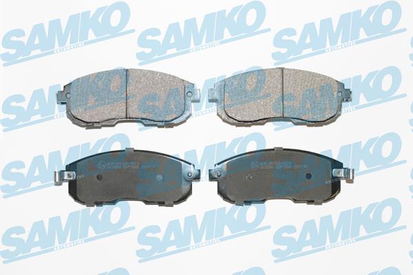 Samko 5SP1606 Гальмівні колодки, комплект 5SP1606: Приваблива ціна - Купити у Польщі на 2407.PL!