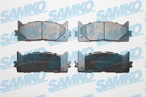 Samko 5SP1593 Brake Pad Set, disc brake 5SP1593: Buy near me in Poland at 2407.PL - Good price!