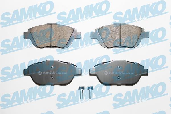 Samko 5SP1590 Brake Pad Set, disc brake 5SP1590: Buy near me in Poland at 2407.PL - Good price!