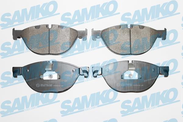 Samko 5SP1582 Тормозные колодки дисковые, комплект 5SP1582: Отличная цена - Купить в Польше на 2407.PL!