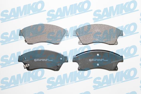 Samko 5SP1581 Тормозные колодки дисковые, комплект 5SP1581: Отличная цена - Купить в Польше на 2407.PL!