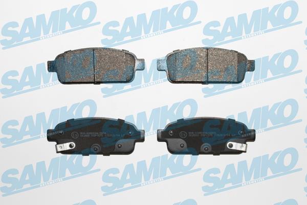 Samko 5SP1575 Brake Pad Set, disc brake 5SP1575: Buy near me at 2407.PL in Poland at an Affordable price!