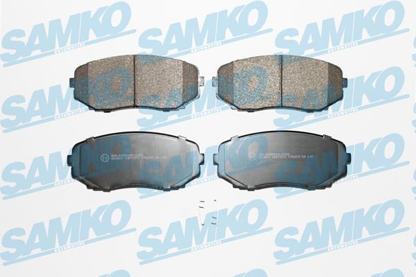 Samko 5SP1573 Brake Pad Set, disc brake 5SP1573: Buy near me in Poland at 2407.PL - Good price!