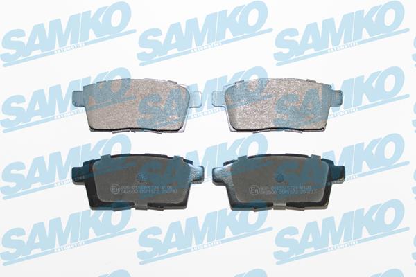 Samko 5SP1572 Тормозные колодки дисковые, комплект 5SP1572: Отличная цена - Купить в Польше на 2407.PL!