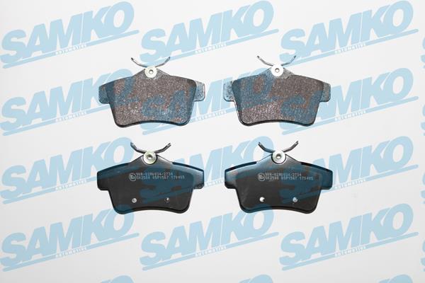 Samko 5SP1567 Тормозные колодки дисковые, комплект 5SP1567: Отличная цена - Купить в Польше на 2407.PL!
