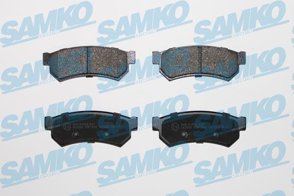 Samko 5SP1564 Brake Pad Set, disc brake 5SP1564: Buy near me in Poland at 2407.PL - Good price!
