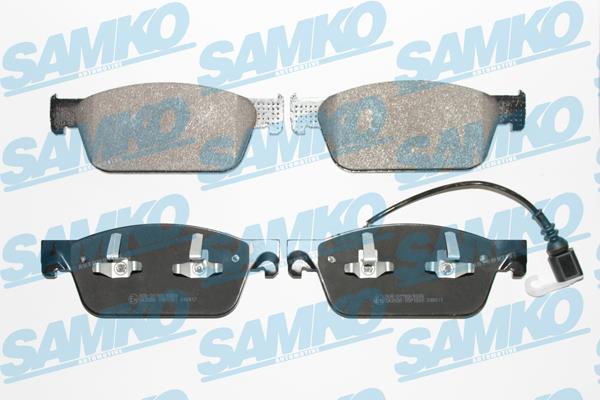 Samko 5SP1551 Тормозные колодки дисковые, комплект 5SP1551: Отличная цена - Купить в Польше на 2407.PL!