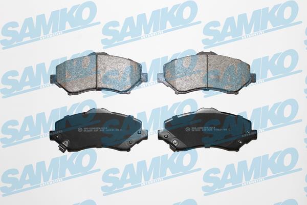 Samko 5SP1549 Тормозные колодки дисковые, комплект 5SP1549: Отличная цена - Купить в Польше на 2407.PL!