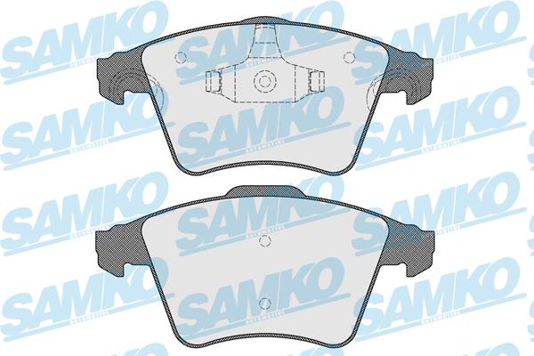 Samko 5SP1527 Тормозные колодки дисковые, комплект 5SP1527: Отличная цена - Купить в Польше на 2407.PL!