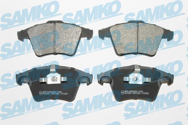 Samko 5SP1526 Тормозные колодки дисковые, комплект 5SP1526: Отличная цена - Купить в Польше на 2407.PL!