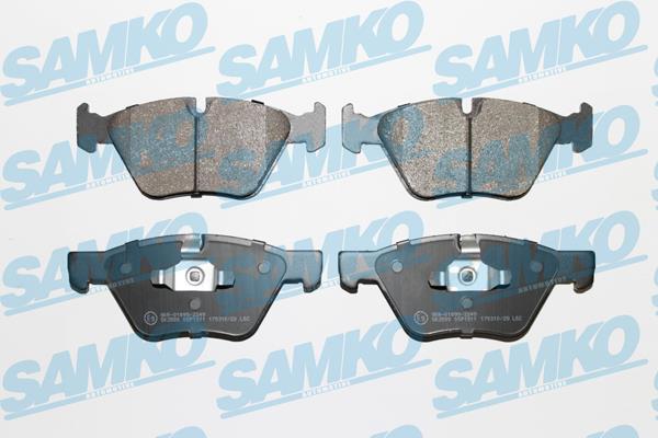 Samko 5SP1511 Тормозные колодки дисковые, комплект 5SP1511: Отличная цена - Купить в Польше на 2407.PL!