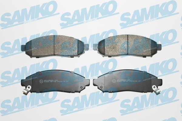 Samko 5SP1495 Brake Pad Set, disc brake 5SP1495: Buy near me in Poland at 2407.PL - Good price!