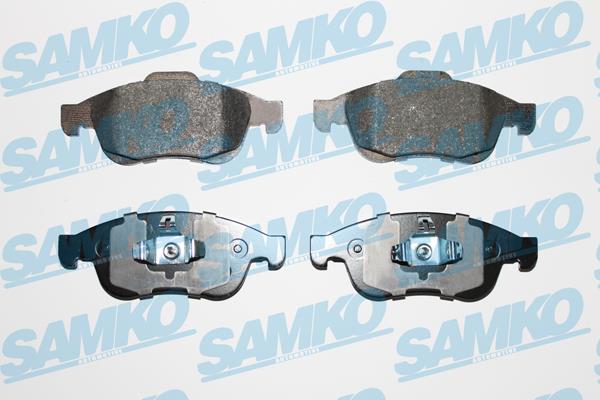 Samko 5SP1493 Тормозные колодки дисковые, комплект 5SP1493: Купить в Польше - Отличная цена на 2407.PL!