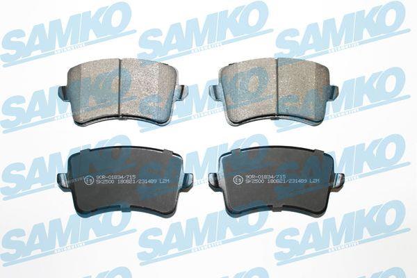 Samko 5SP1489 Brake Pad Set, disc brake 5SP1489: Buy near me in Poland at 2407.PL - Good price!
