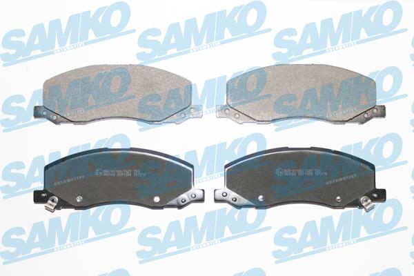 Samko 5SP1468 Тормозные колодки дисковые, комплект 5SP1468: Отличная цена - Купить в Польше на 2407.PL!