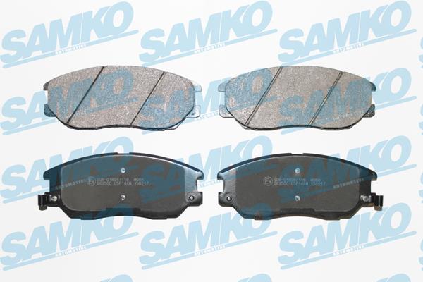 Samko 5SP1448 Тормозные колодки дисковые, комплект 5SP1448: Отличная цена - Купить в Польше на 2407.PL!