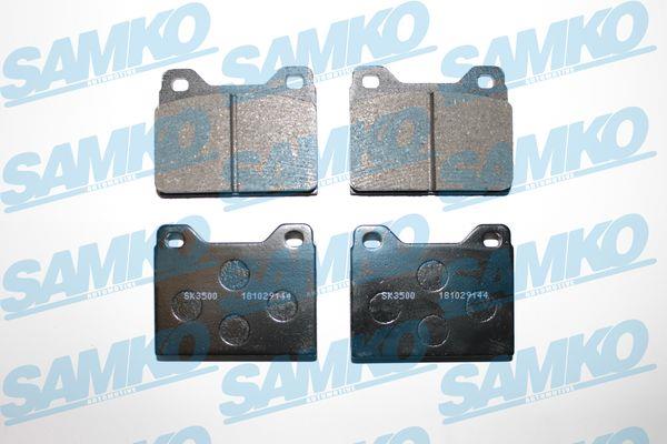Samko 5SP144 Тормозные колодки дисковые, комплект 5SP144: Отличная цена - Купить в Польше на 2407.PL!