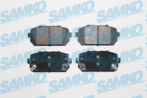 Samko 5SP1416 Тормозные колодки дисковые, комплект 5SP1416: Отличная цена - Купить в Польше на 2407.PL!