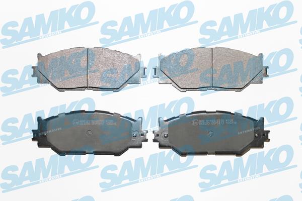 Samko 5SP1412 Тормозные колодки дисковые, комплект 5SP1412: Отличная цена - Купить в Польше на 2407.PL!