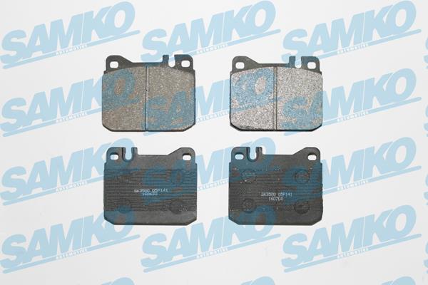 Samko 5SP141 Тормозные колодки дисковые, комплект 5SP141: Купить в Польше - Отличная цена на 2407.PL!