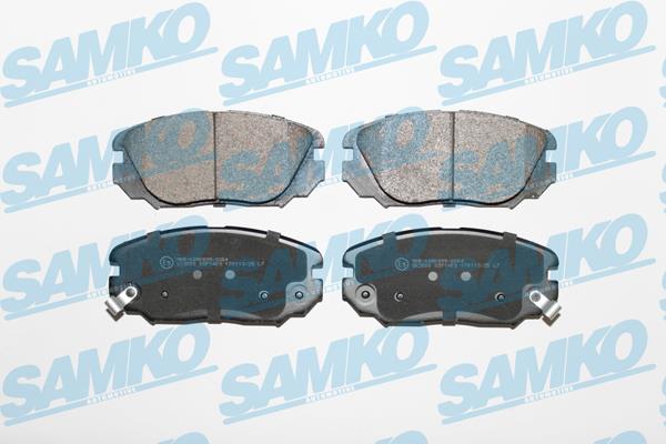 Samko 5SP1409 Тормозные колодки дисковые, комплект 5SP1409: Отличная цена - Купить в Польше на 2407.PL!