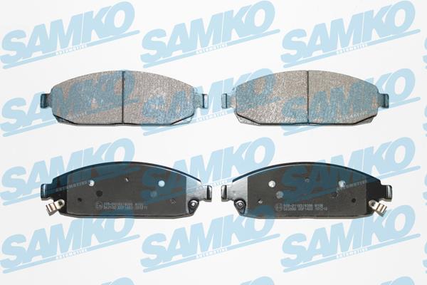 Samko 5SP1403 Тормозные колодки дисковые, комплект 5SP1403: Отличная цена - Купить в Польше на 2407.PL!