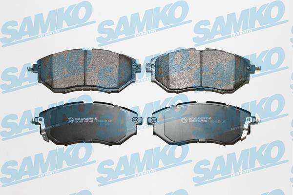 Samko 5SP1402 Тормозные колодки дисковые, комплект 5SP1402: Отличная цена - Купить в Польше на 2407.PL!