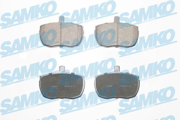 Samko 5SP140 Тормозные колодки дисковые, комплект 5SP140: Отличная цена - Купить в Польше на 2407.PL!