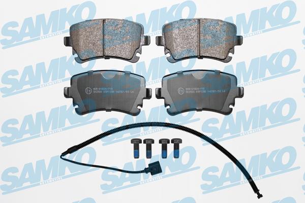 Samko 5SP1398A Brake Pad Set, disc brake 5SP1398A: Buy near me in Poland at 2407.PL - Good price!